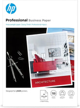 HP Laser Professional Business A4 Paper – 200gsm, 150 Sheets – Premium Thick Paper for Laser Printing
