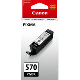 Canon PGI-570BK Black Ink Cartridge 15ml – Genuine Standard Capacity Printer Ink