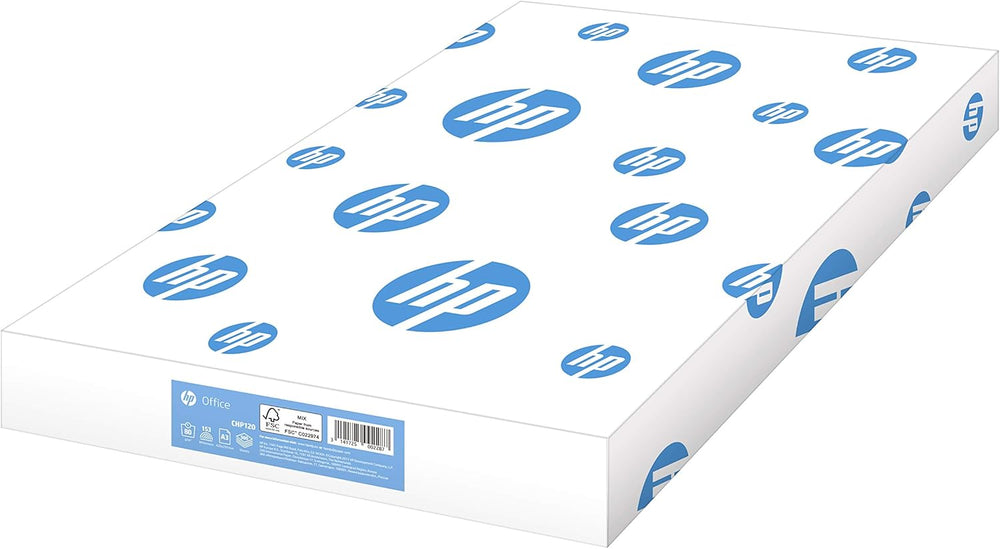 HP Office A3 Paper – 80gsm, 500 Sheets – Bright White Everyday Printer & Copier Paper