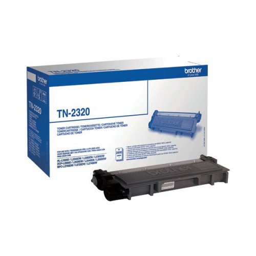 Brother Black Toner Cartridge 2.6k pages