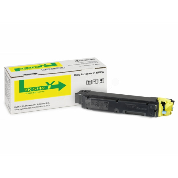 Kyocera TK5140Y Yellow Toner Cartridge 5k pages