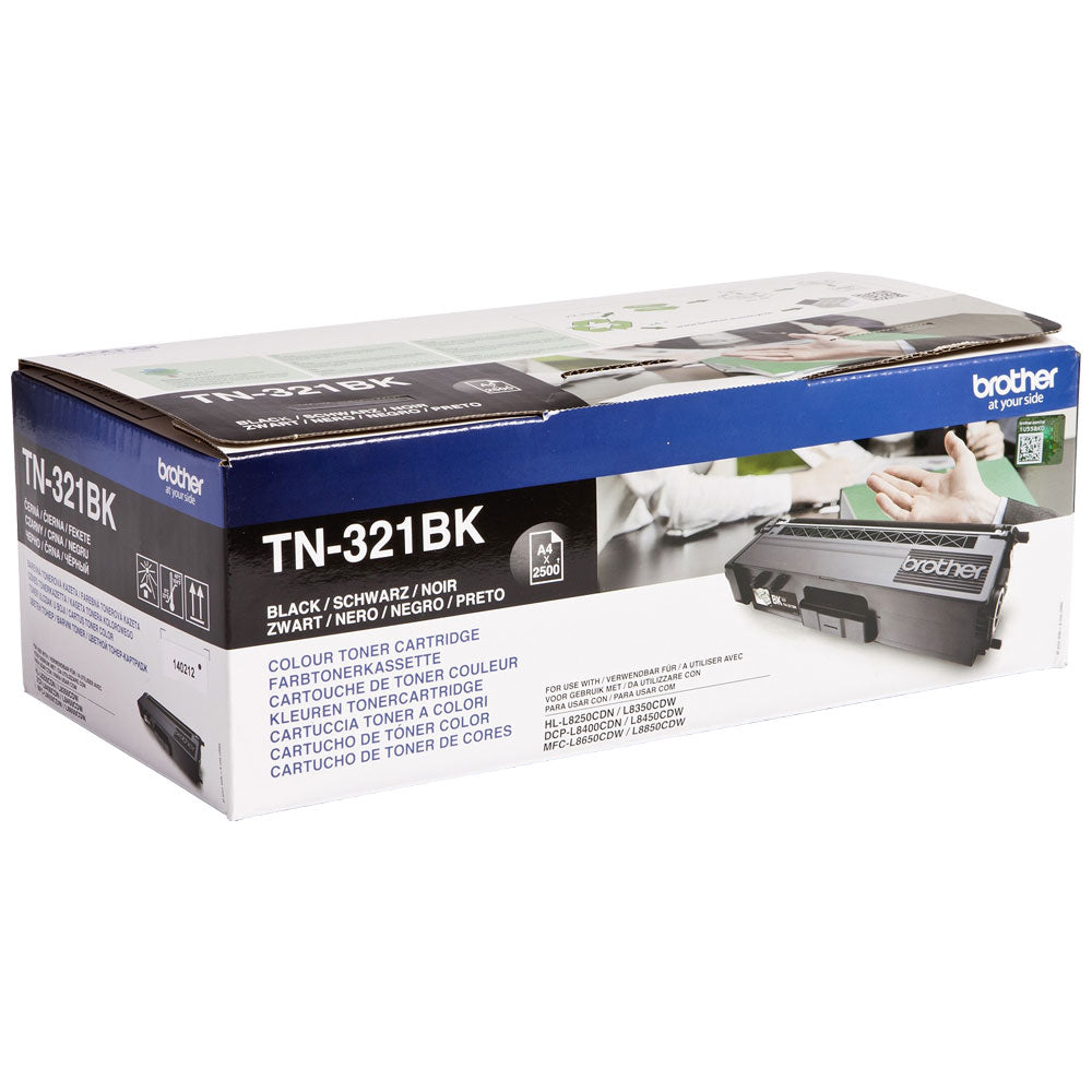 Brother Black Toner Cartridge 2.5k pages