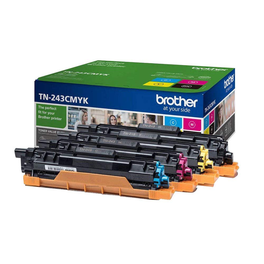 Brother Black Cyan Magenta Yellow Standard Capacity Toner Cartridge Multipack 4 x 1k pages (Pack 4)