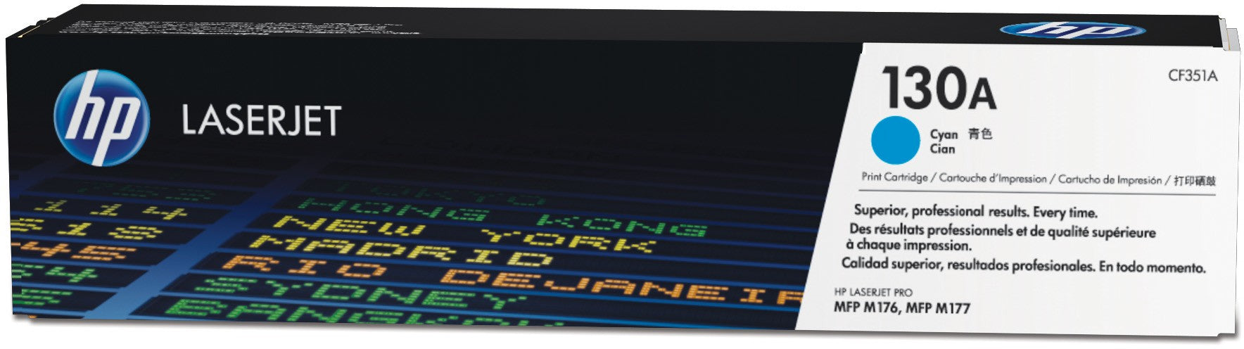 HP 130A Cyan Standard Capacity Toner 1K pages for HP Color LaserJet Pro M176/M177