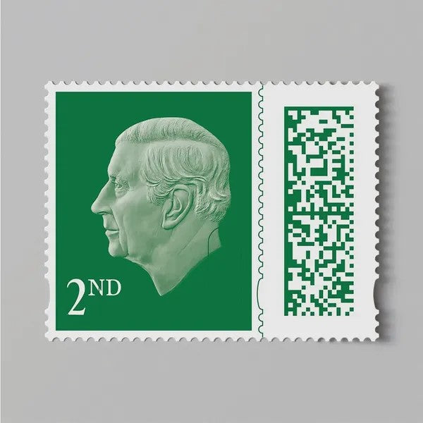 2nd Class Postage Stamp Self-Adhesive UK Postage Stamps Single
