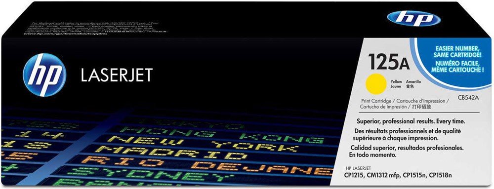 HP 125A Yellow Standard Capacity Toner 1.4K pages for HP Color LaserJet CM1312/CP1215/CP1514/CP1515/CP1518