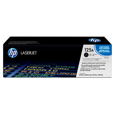 HP 125A Black Standard Capacity Toner 2.2K pages for HP Color LaserJet CM1312/CP1215/CP1514/CP1515/CP1518