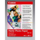 Canon MP‑101 A4 Photo Paper – 50 Sheets, Glossy Finish, High-Quality Prints
