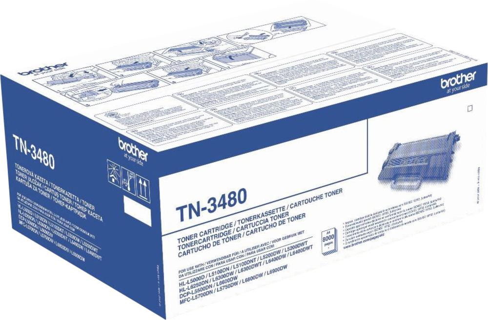 Brother Black Toner Cartridge 3k pages