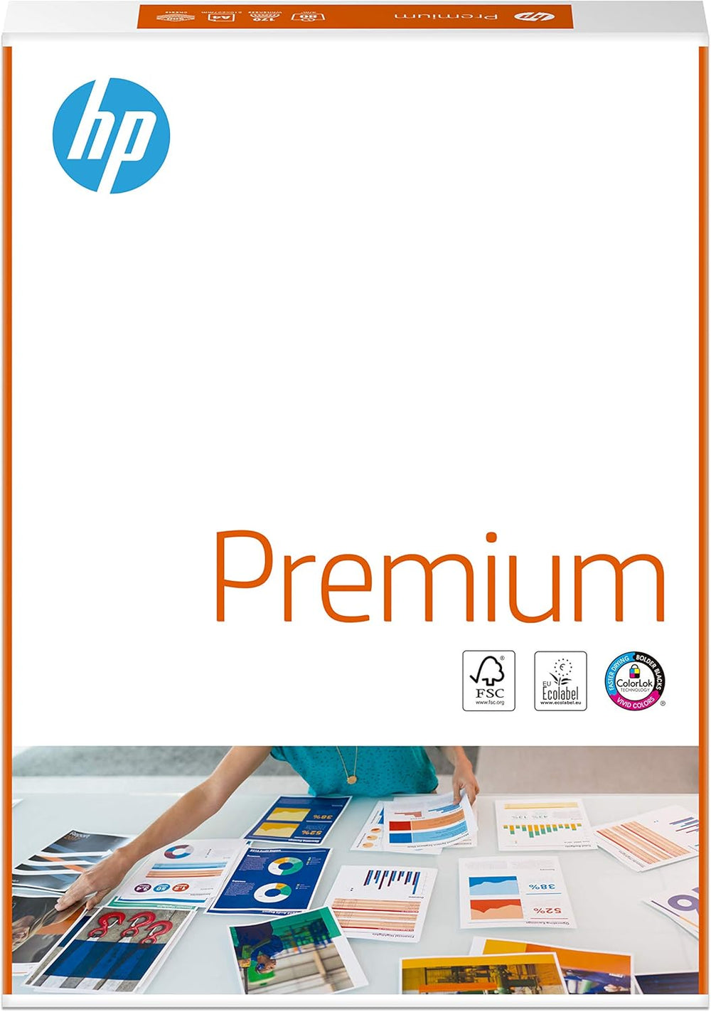 HP Premium A3 White Paper – 90gsm, Ream of 500 Sheets | High-Quality Printer & Copier Paper