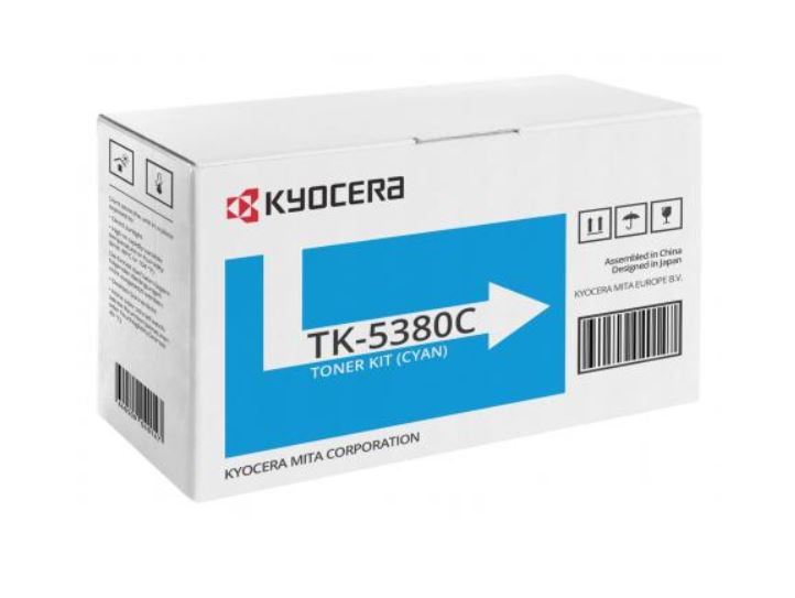 Kyocera TK5380C Cyan Standard Capacity Toner Cartridge 10K pages