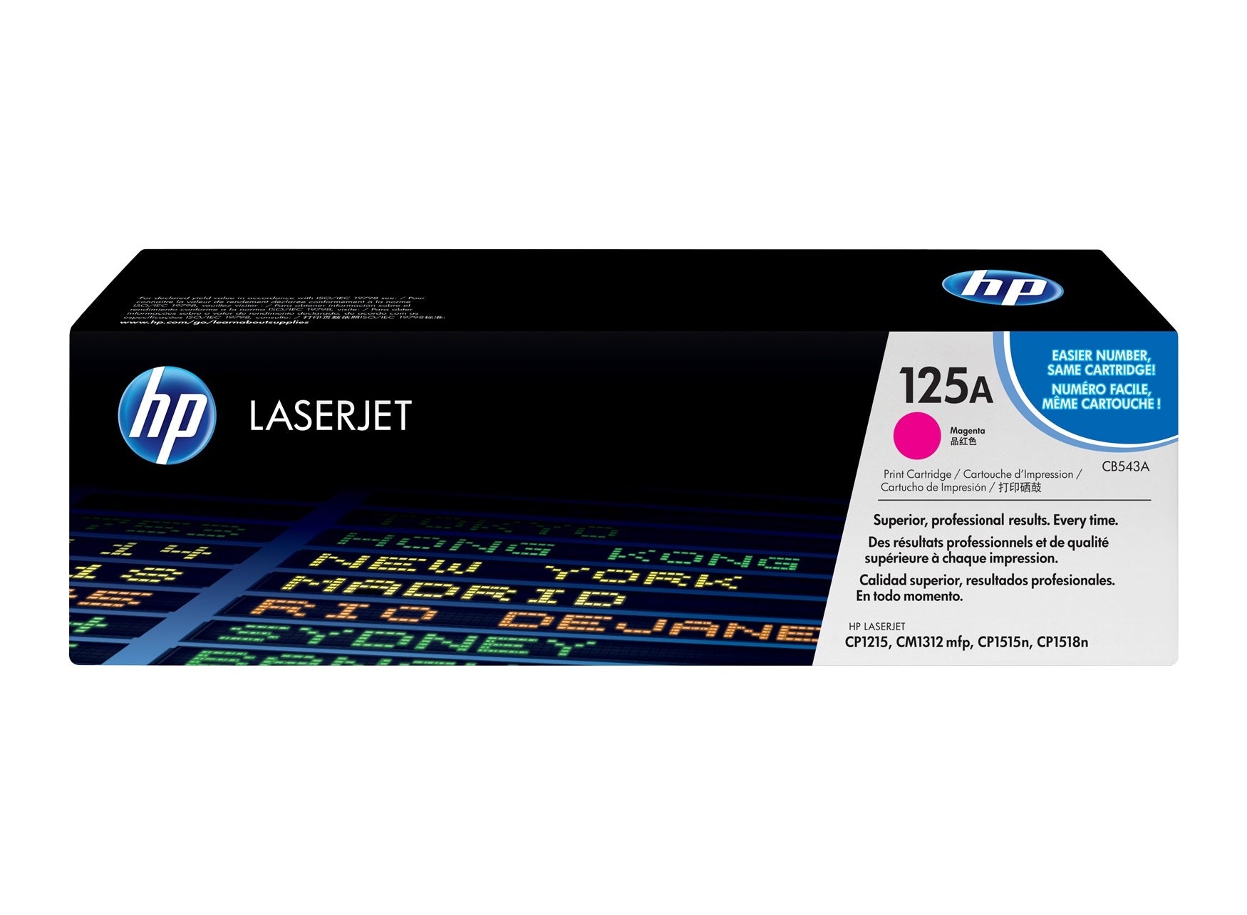 HP 125A Magenta Standard Capacity Toner 1.4K pages for HP Color LaserJet CM1312/CP1215/CP1514/CP1515/CP1518