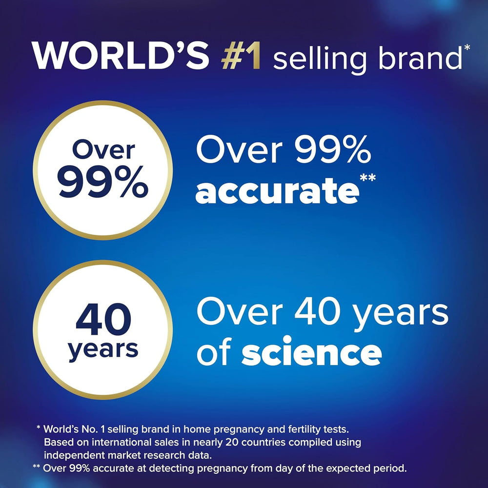 Clearblue Pregnancy Test Digital with Weeks Indicator, Tells You How Many Weeks, 1 Digital Test,