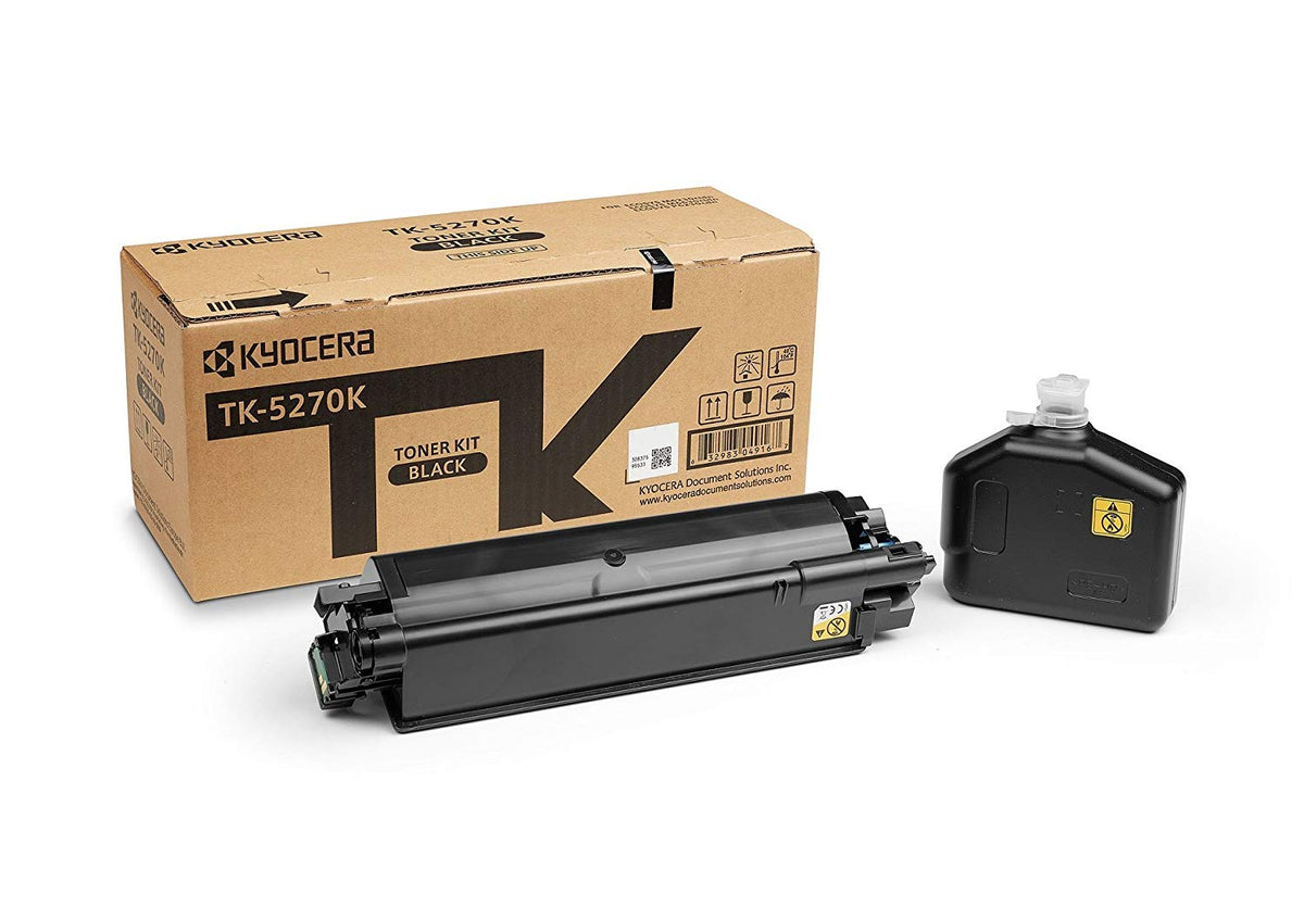 Kyocera TK5270K Black Toner Cartridge 6k pages