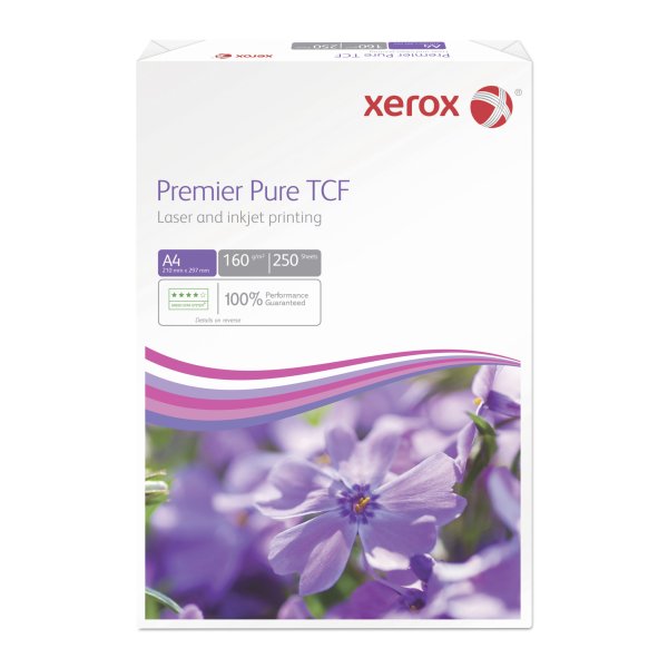 Xerox Premier A4 Paper – 160gsm, 250 Sheets Pack – Premium White Printer & Copier Paper