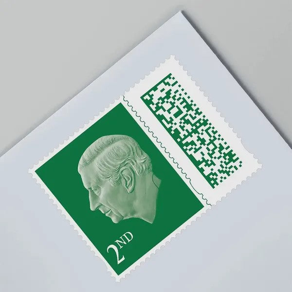 2nd Class Postage Stamp Self-Adhesive UK Postage Stamps Single