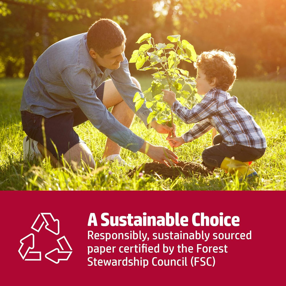 HP Color Choice A3 Paper – 160gsm, 250 Sheets – Premium Thick Bright White Printer & Copier Paper