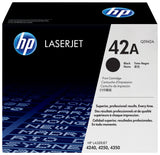 HP 42A Black Standard Capacity Toner 10K pages for HP LaserJet 4250/4350