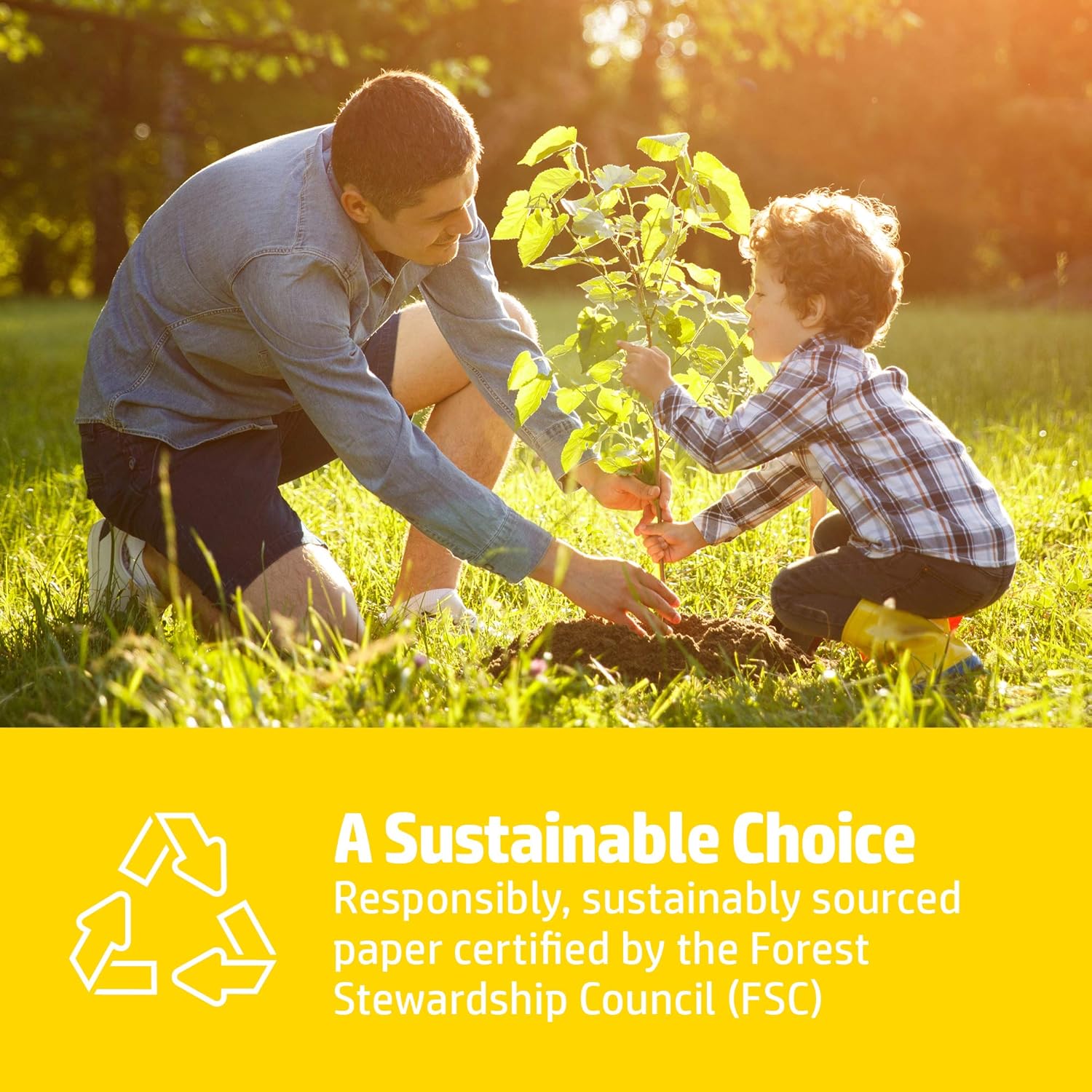 HP Everyday A4 Printer Paper – 75gsm, 500 Sheets Ream – FSC Certified Copy Paper