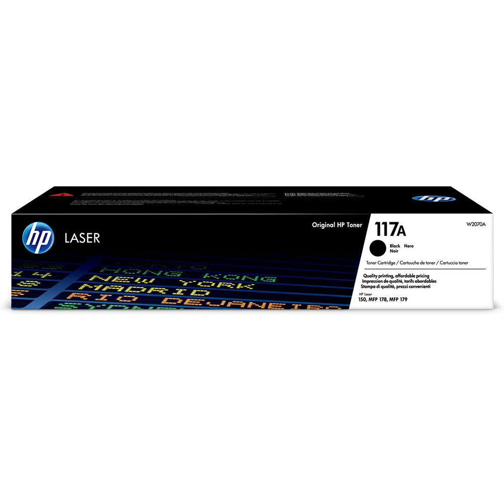 HP 117A Black Standard Capacity Toner 1K pages for HP Colour Laser 150/178/179