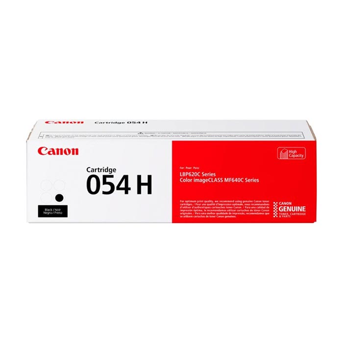 Canon 054HB Black High Capacity Toner Cartridge – 3,100 Pages, Genuine Canon