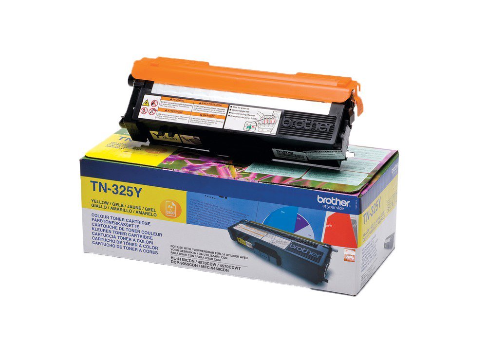 Brother Yellow Toner Cartridge 3.5k pages