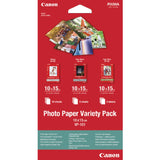 Canon VP-101 Photo Paper Variety Pack 10cm x 15cm (4x6") – 20 Sheets